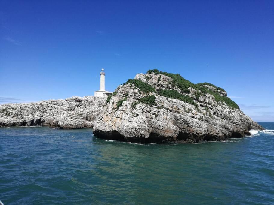 Soleado Apartamento Con Garaje Santander Bagian luar foto